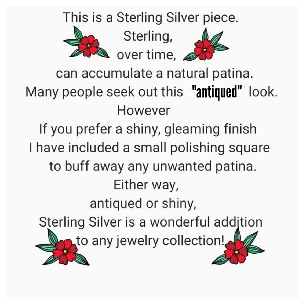 Artisan Sterling Picture & Red Jasper Pin/Pendant - Picture 8 of 8